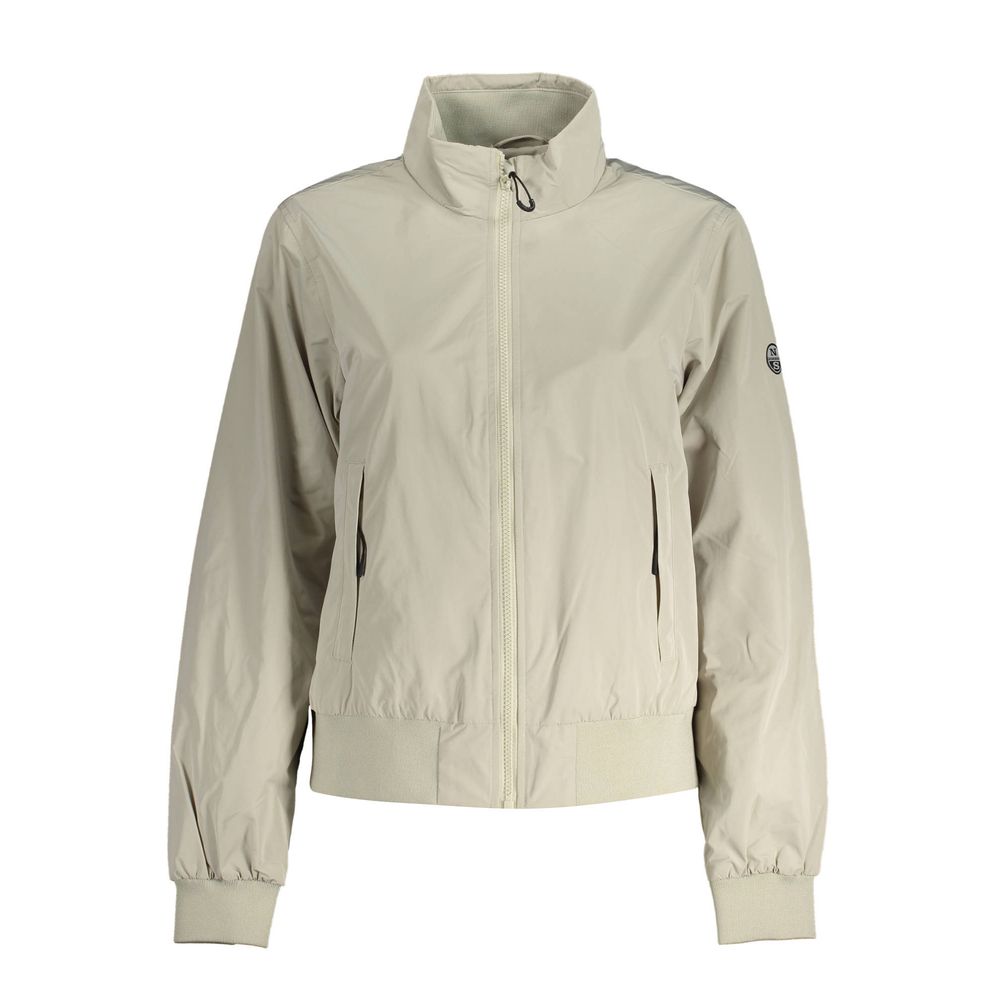 North Sails Grey Polyester Jacket