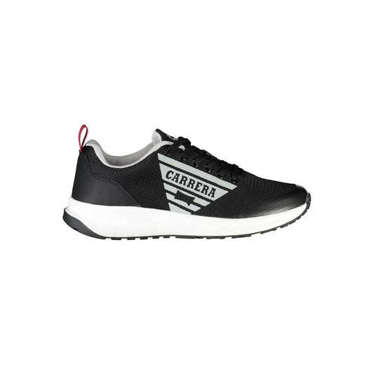 Carrera Black Polyester Sneaker - Stylish Sports Shoe