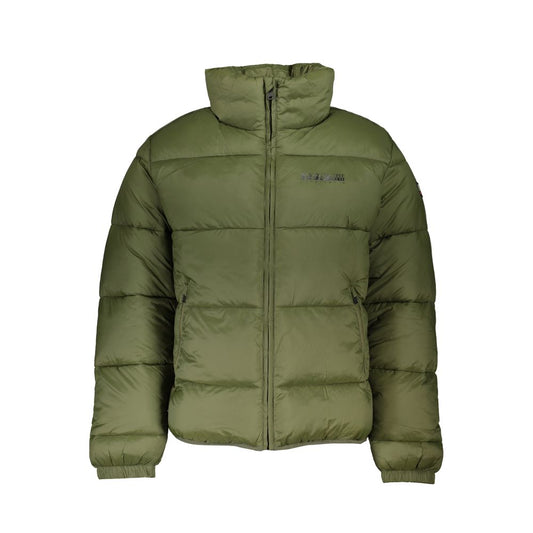 Napapijri Green Polyamide Jacket - Sustainable Adventure Essential