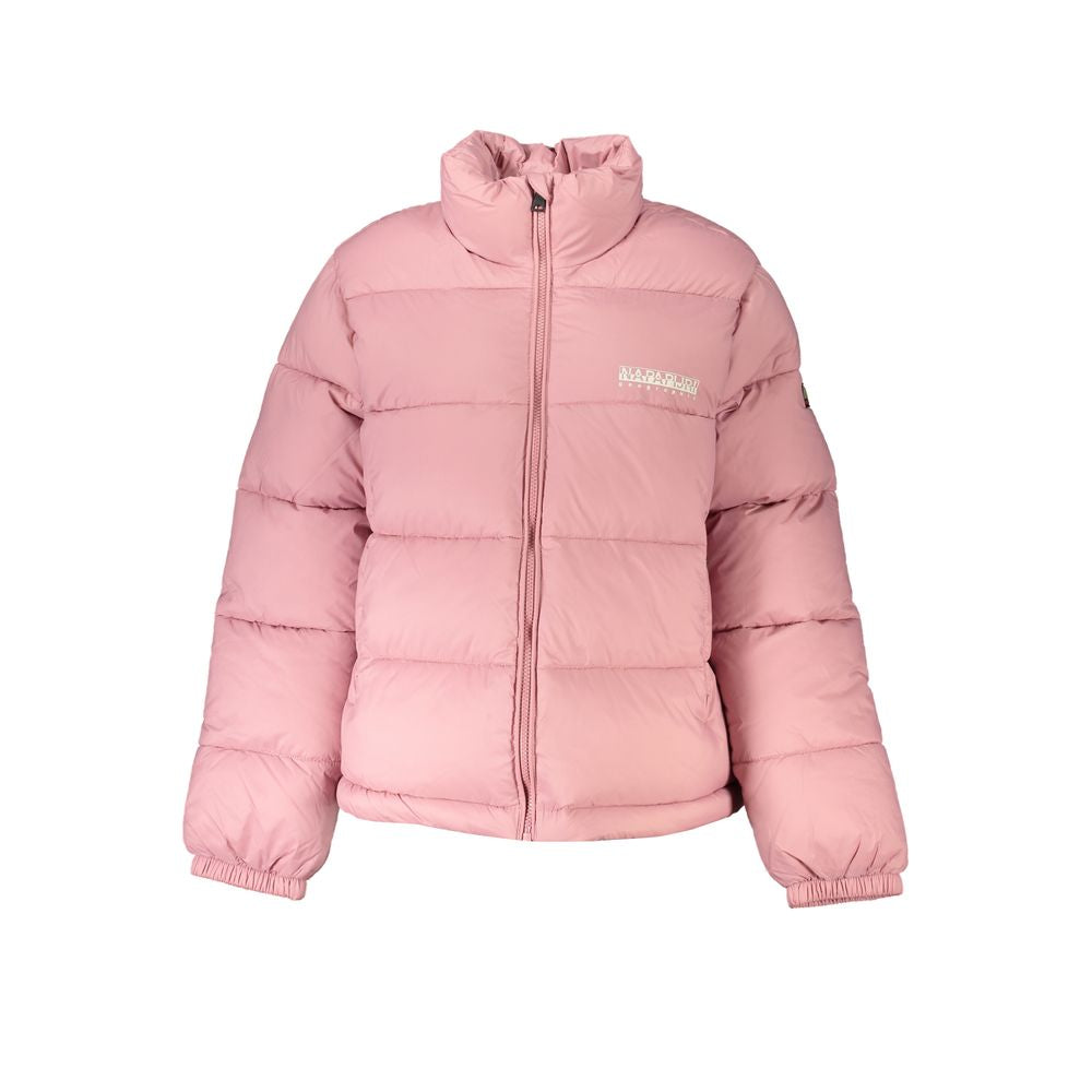 Napapijri Pink Polyamide Jacket