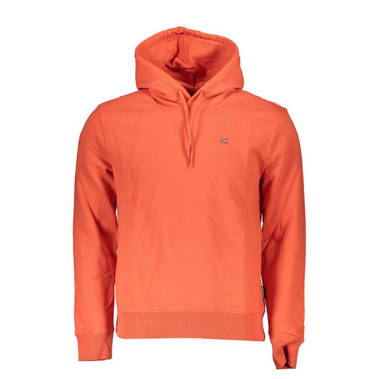 Napapijri Red Cotton Sweater: Adventure-Ready Comfort