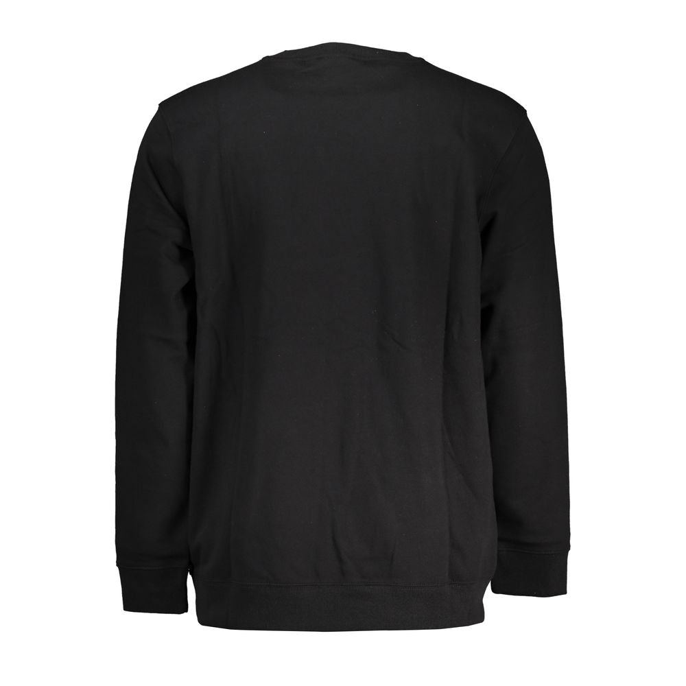Vans Black Cotton Sweater - Classic Long Sleeved Sweatshirt