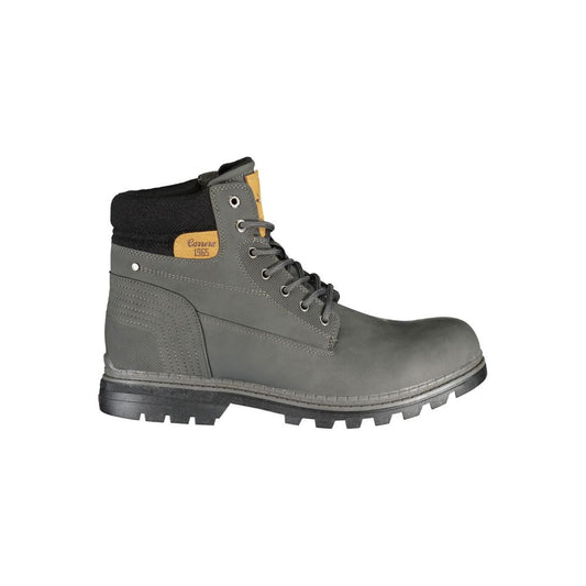 Carrera Gray Polyester Boot with Laces