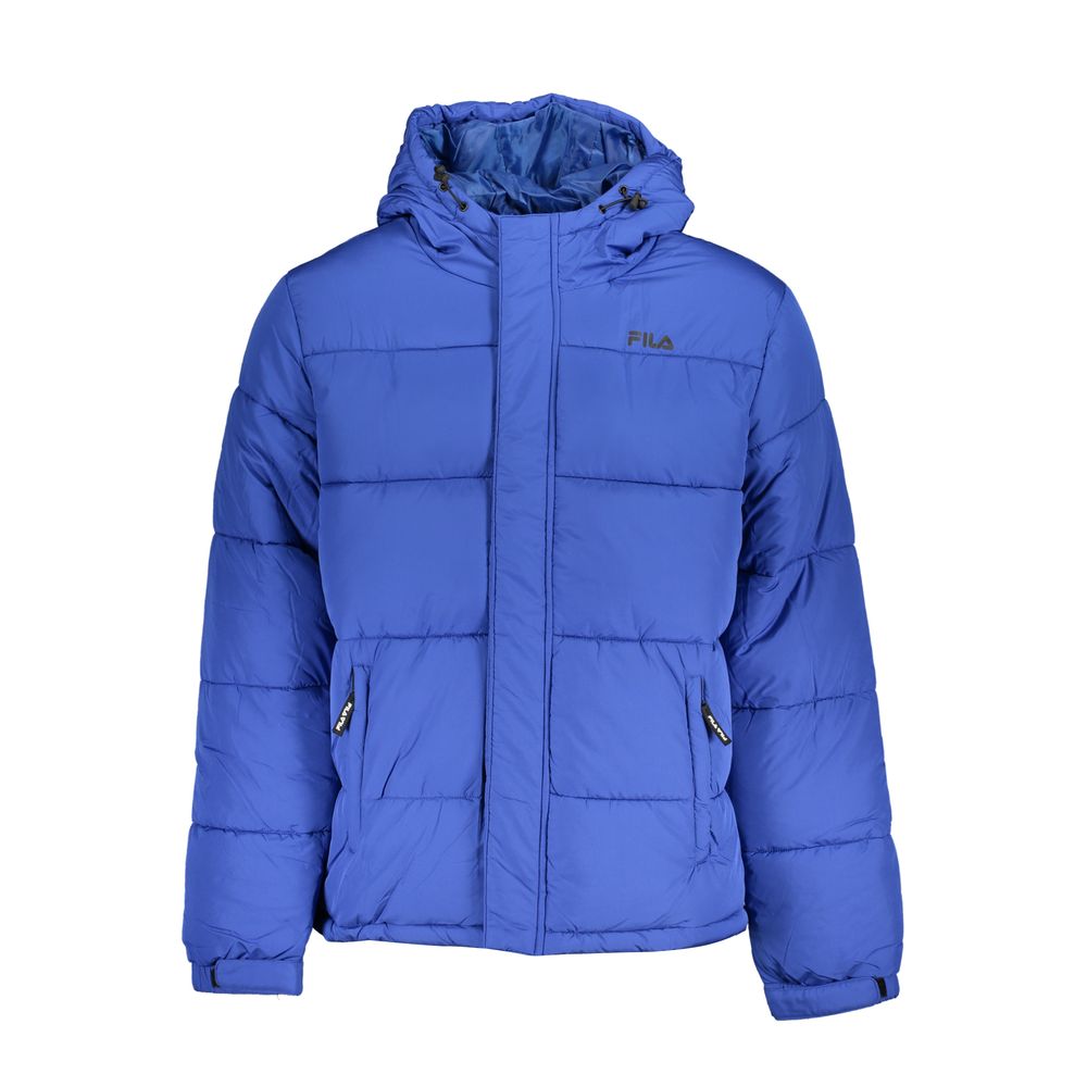 Fila Blue Polyester Jacket: Stylish and Functional Outerwear
