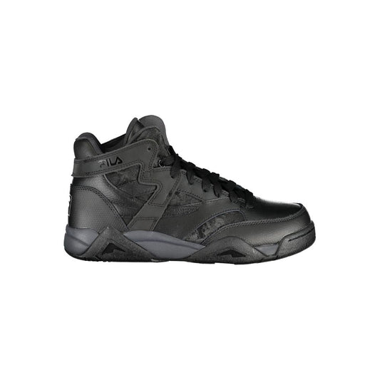 Fila Black Polyester Sneaker - High Sports Footwear