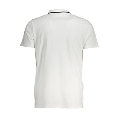 Fila White Cotton Polo Shirt - Classic Style for Everyday Wear