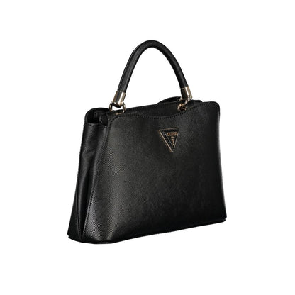 Guess Jeans Black Polyethylene Handbag - Gizele Bag