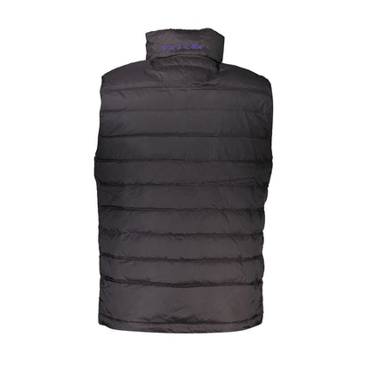 La Martina Black Polyamide Jacket - Sleek and Versatile