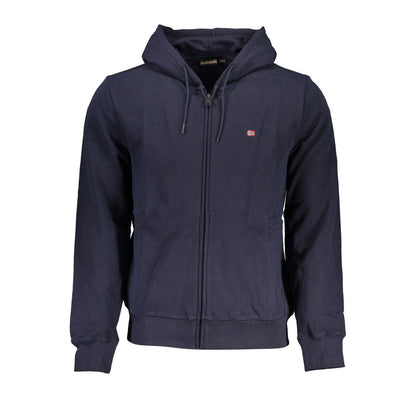 Napapijri Blue Cotton Sweatshirt