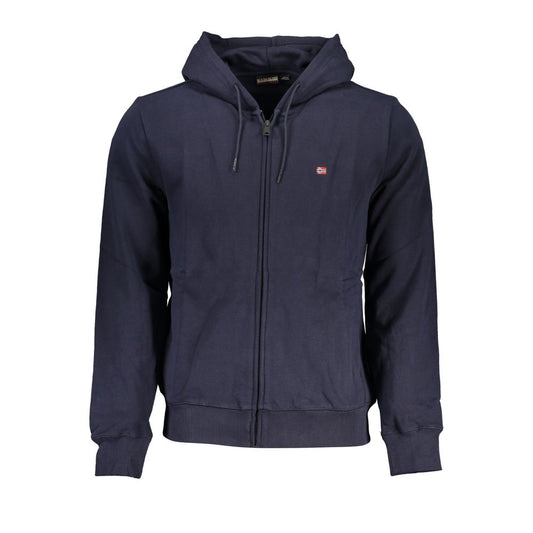 Napapijri Blue Cotton Sweatshirt