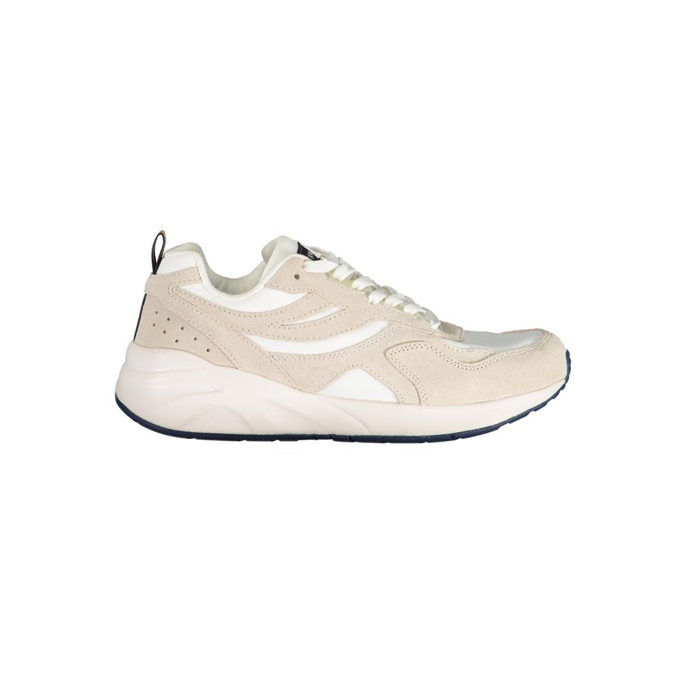 K-Way Beige Nylon Sneakers: Stylish Sports Footwear