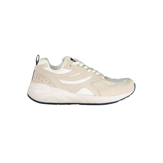 K-Way Beige Nylon Sneakers: Stylish Sports Footwear