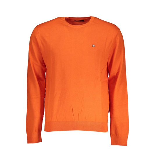 Napapijri Red Cotton Sweater – Adventure Meets Style