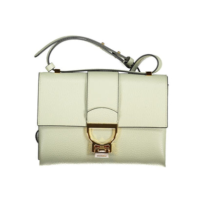 Coccinelle Green Leather Handbag - Effortless Italian Elegance