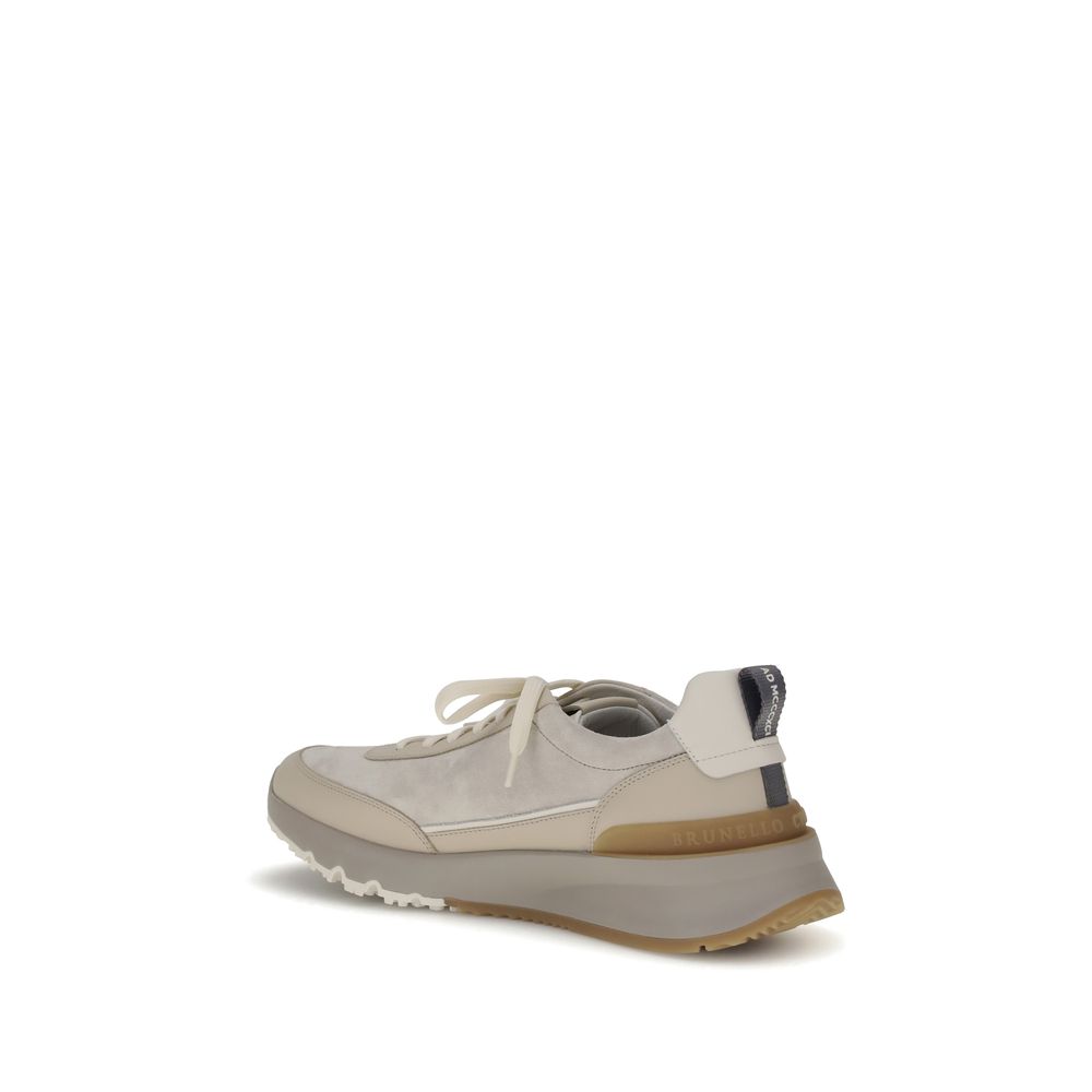 Brunello Cucinelli Leather Sneakers: Elegance Meets Comfort