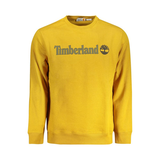 Timberland Yellow Cotton Sweater - Classic Comfort and Style