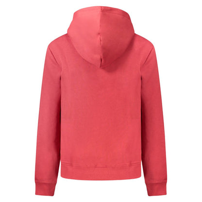 Tommy Hilfiger Red Cotton Hoodie