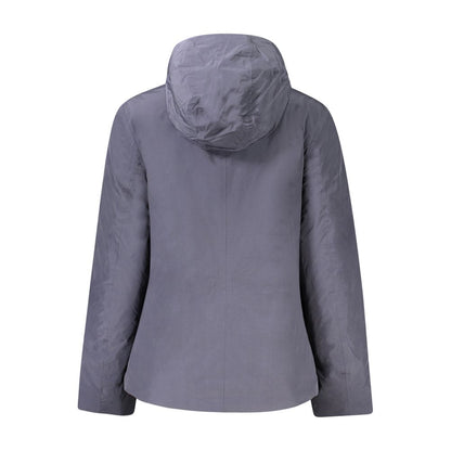 K-Way Blue Polyamide Jacket & Coat