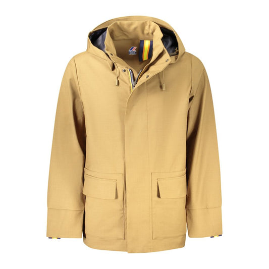 K-Way Brown Wool Jacket - Stylish and Versatile Outerwear