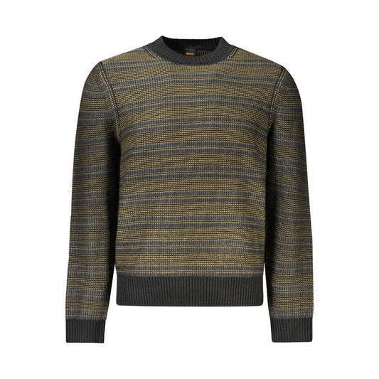 Hugo Boss Black Wool Sweater - Elegant and Stylish