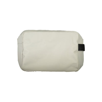 K-Way Gray Polyester Leather Beauty Case