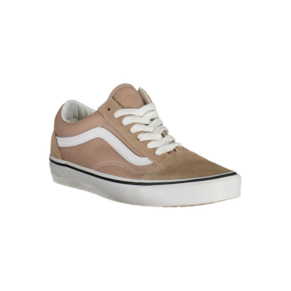 Vans Beige Polyester Old Skool Sneaker