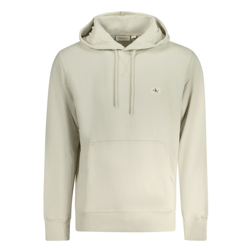 Calvin Klein Beige Cotton Hoodie