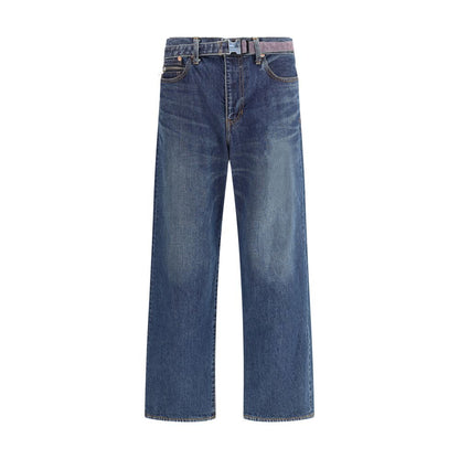 Sacai Belted Jeans