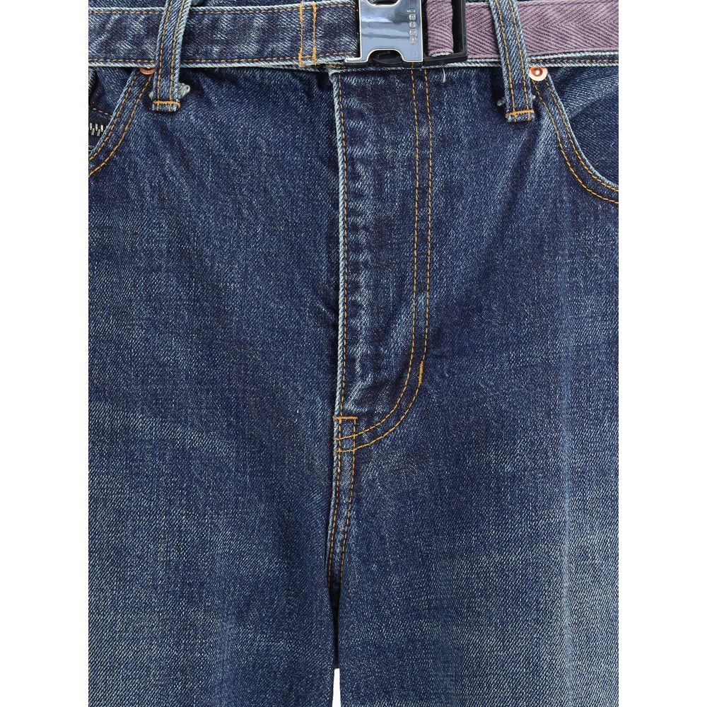 Sacai Belted Jeans