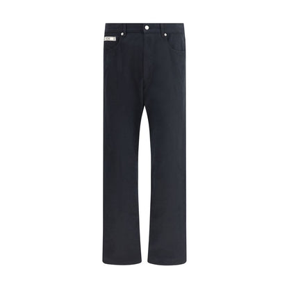 Moschino Cotton Pants - Classic Straight-Leg Style