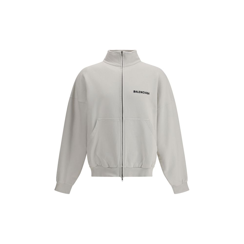 Balenciaga Logo Sweatshirt - Contemporary Edge Meets Casual Comfort