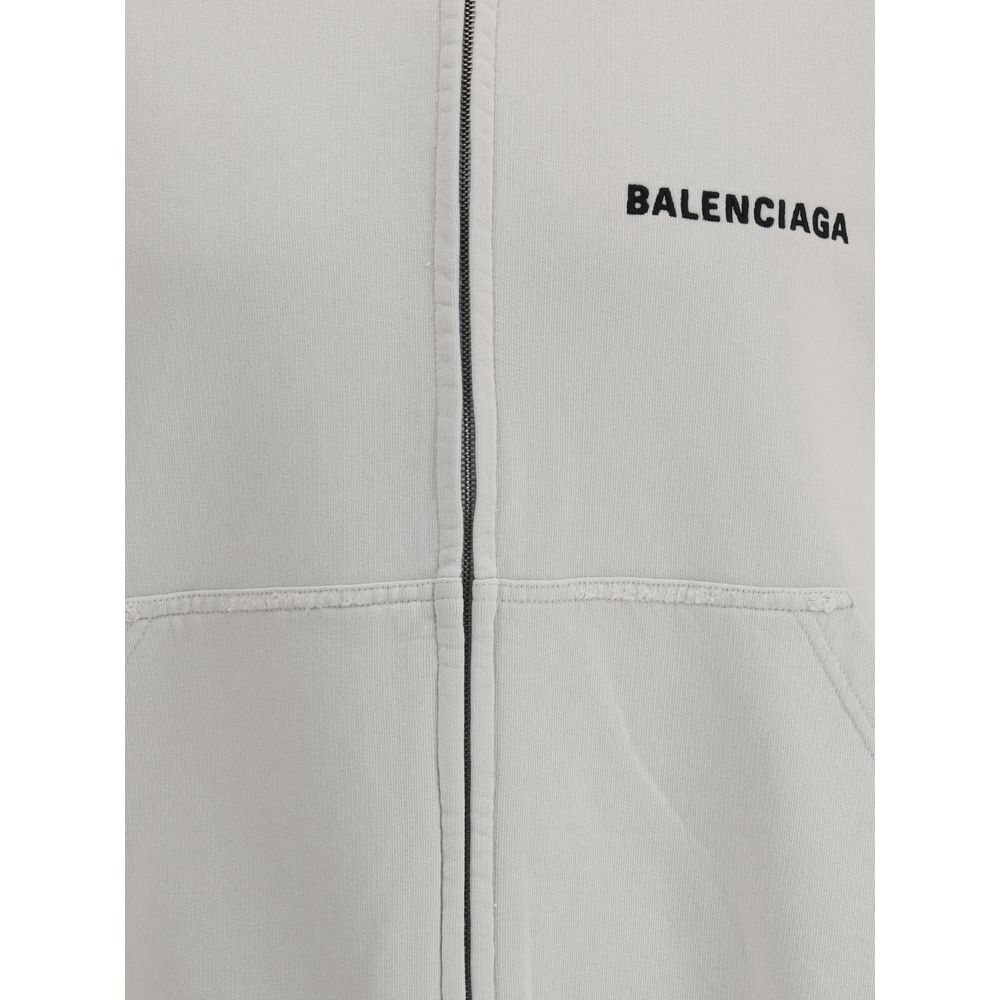 Balenciaga Logo Sweatshirt - Contemporary Edge Meets Casual Comfort