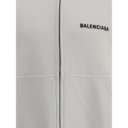 Balenciaga Logo Sweatshirt - Contemporary Edge Meets Casual Comfort