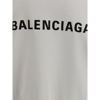 Balenciaga Logo Sweatshirt - Contemporary Edge Meets Casual Comfort