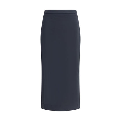 Givenchy Midi Skirt with Pleated Detail