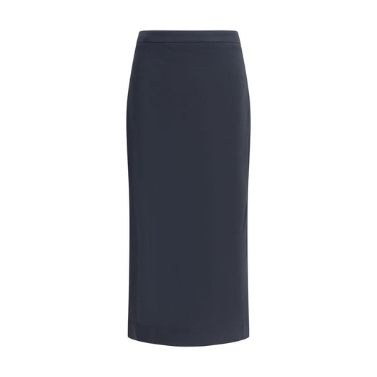 Givenchy Midi Skirt with Pleated Detail