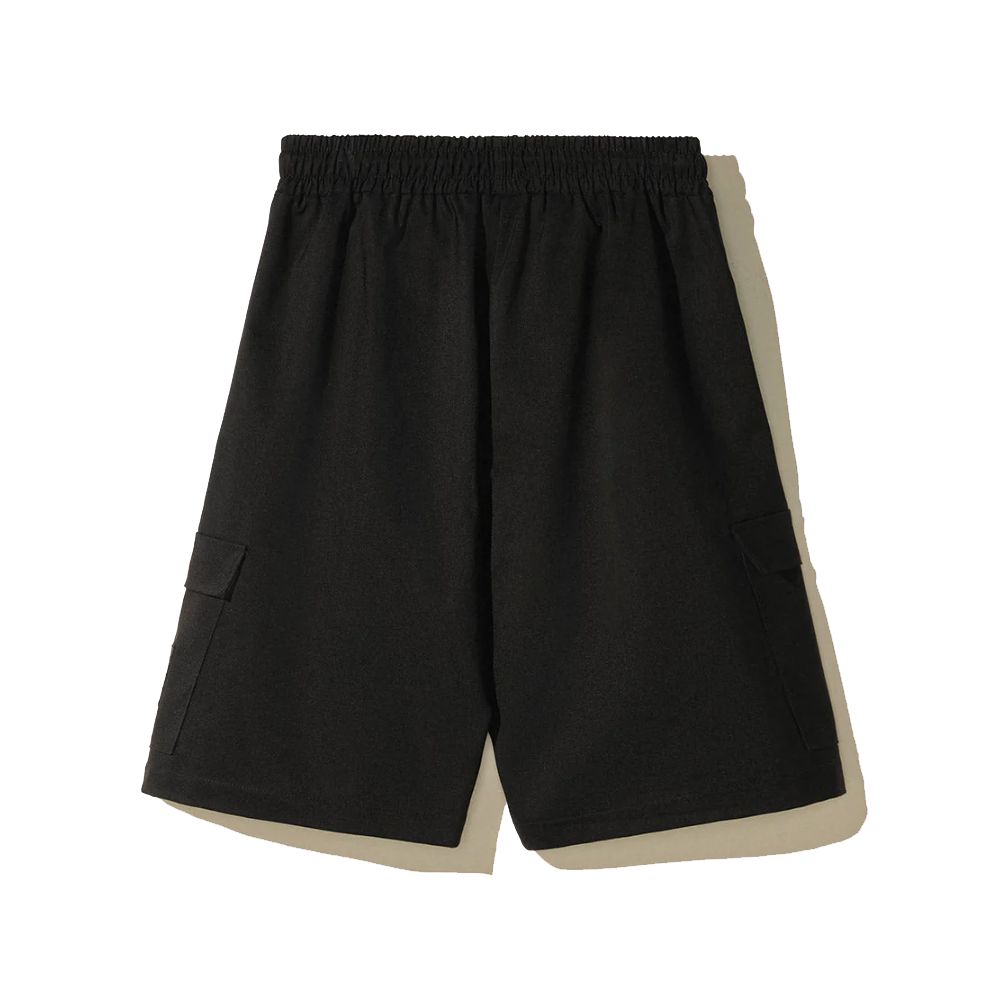 Comme Des Fuckdown Black Cotton Short - Urban Statement Piece