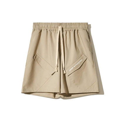 Comme Des Fuckdown Beige Cotton Shorts
