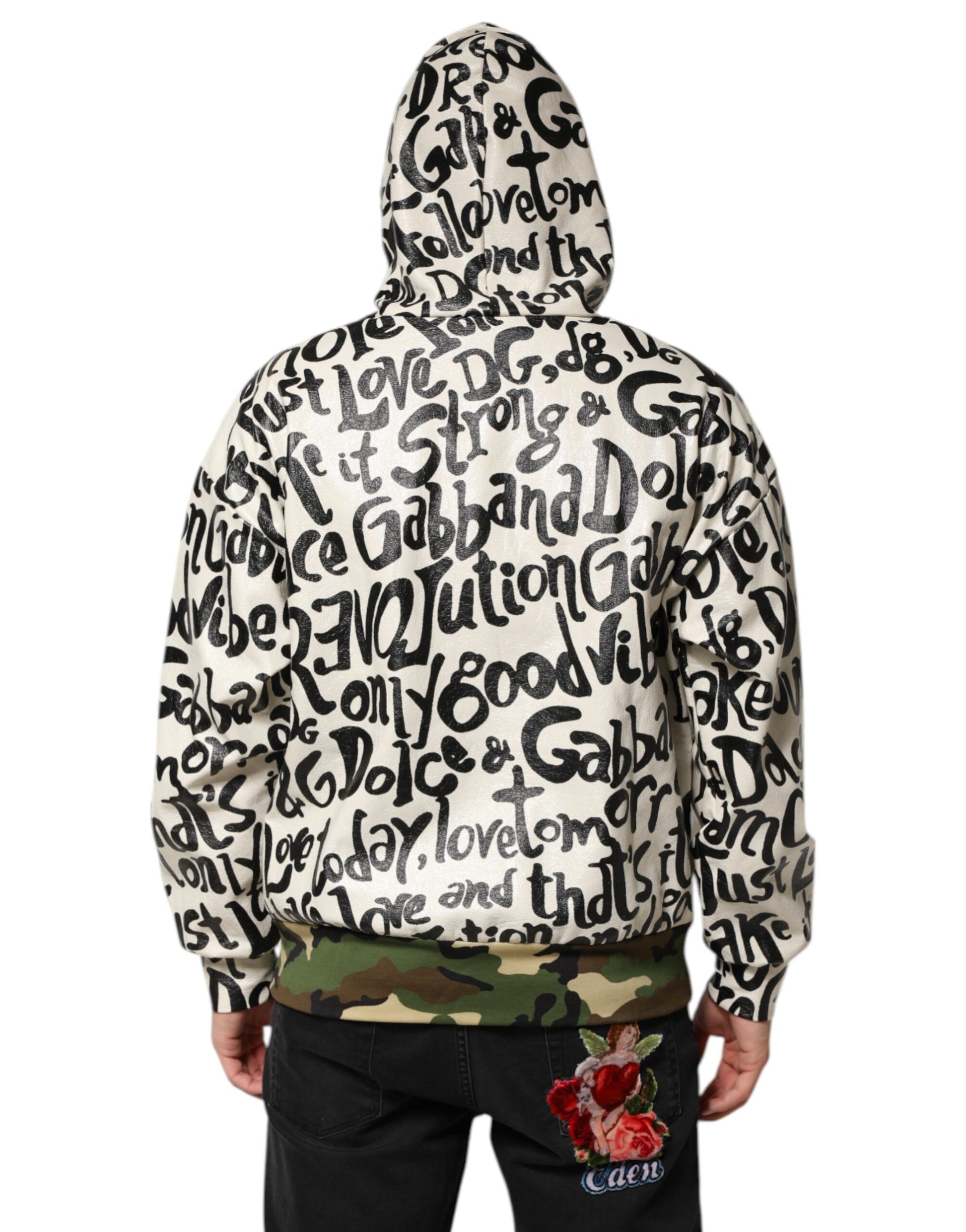 Dolce & Gabbana Multicolor Hooded DGMania Sweatshirt