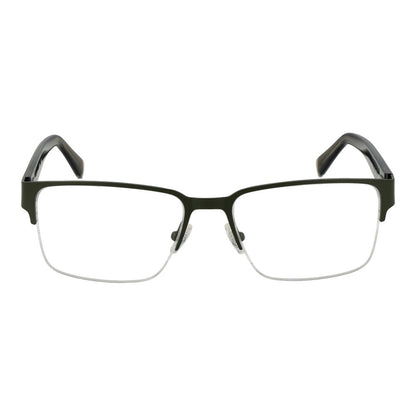 Guess Men’s Optical Glasses – Green Half-Rim Frame, 55mm