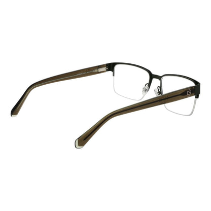 Guess Men’s Optical Glasses – Green Half-Rim Frame, 55mm