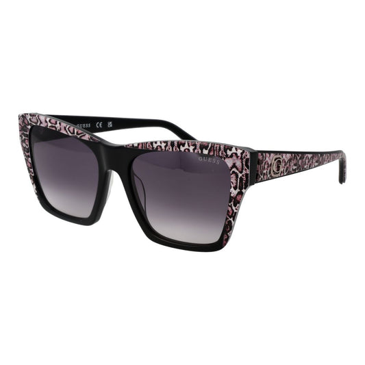 Guess Women’s Square Sunglasses – Black Full-Rim, 55mm