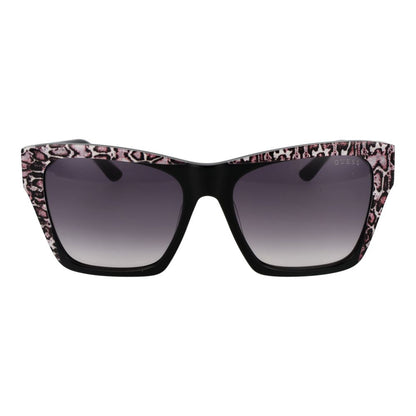 Guess Women’s Square Sunglasses – Black Full-Rim, 55mm