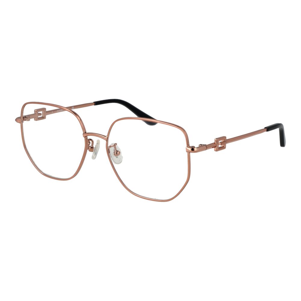 Guess Women’s Optical Frames – Rose Gold Square Design