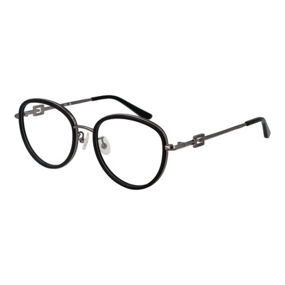 Guess Women’s Optical Frames – Black Round Style, 53mm