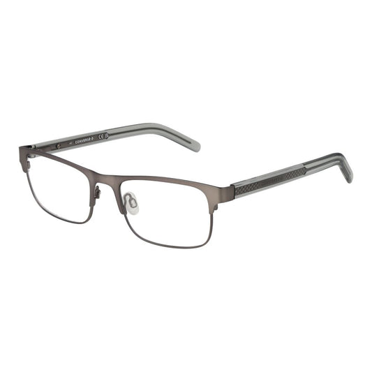 Converse Gray Men Optical Frames – Rectangle Full-Rim, 52mm