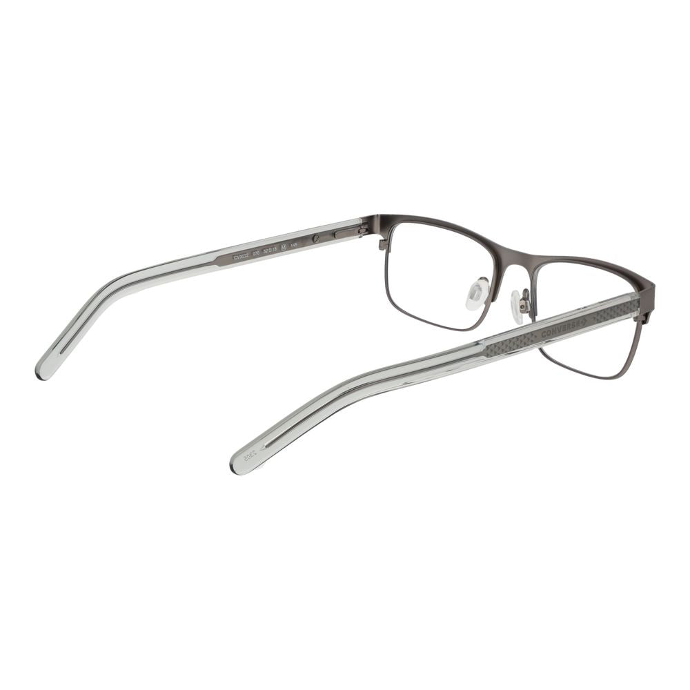 Converse Gray Men Optical Frames – Rectangle Full-Rim, 52mm