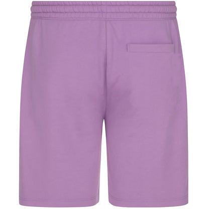 Diego Venturino Purple Cotton Shorts