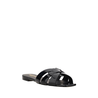 Saint Laurent Tribute Sandals – Elegant Flat Footwear