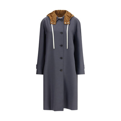 Miu Miu Hooded Long Coat